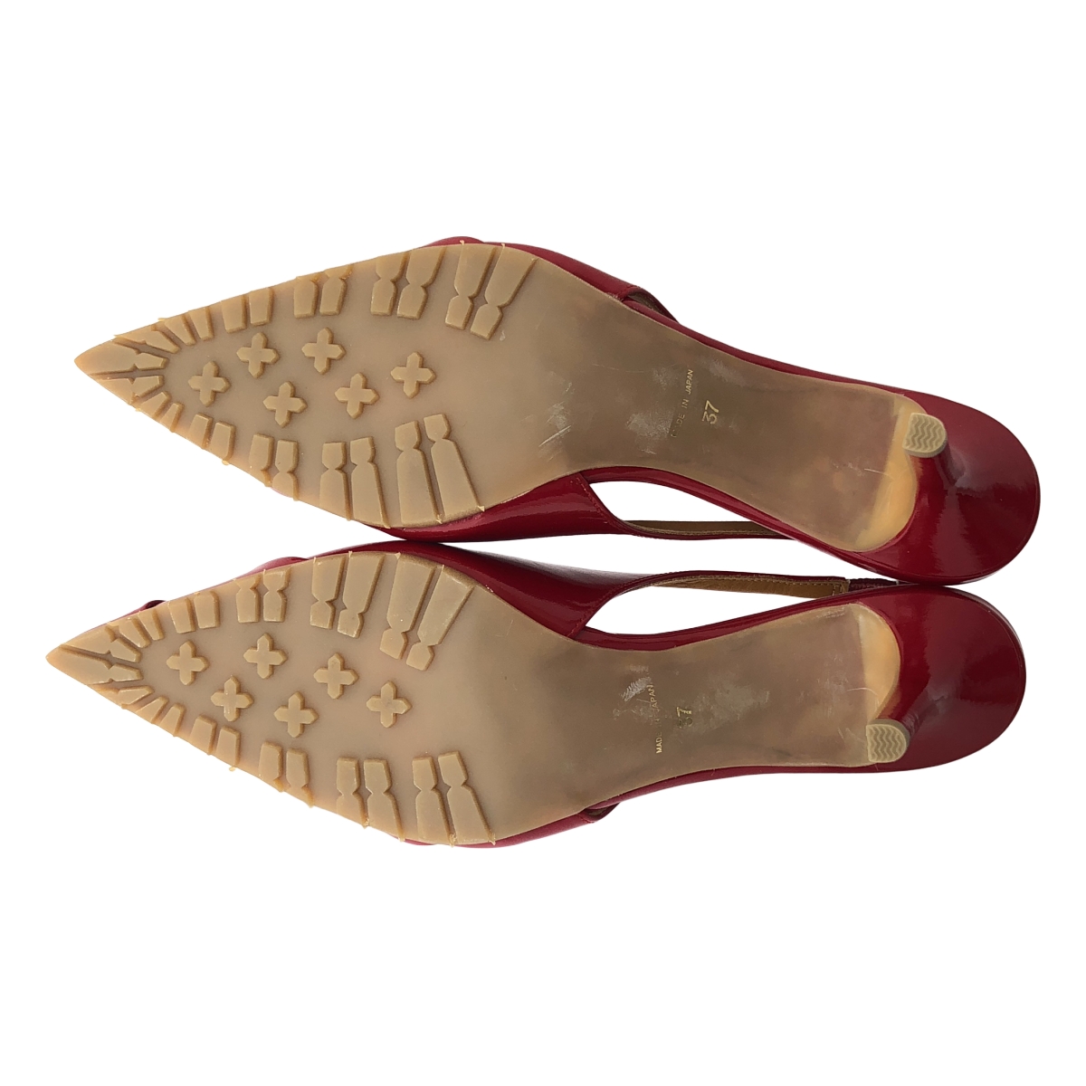 PIPPICHIC / ピッピシック パテントレザー ポインテッドトゥ ヒール パンプス