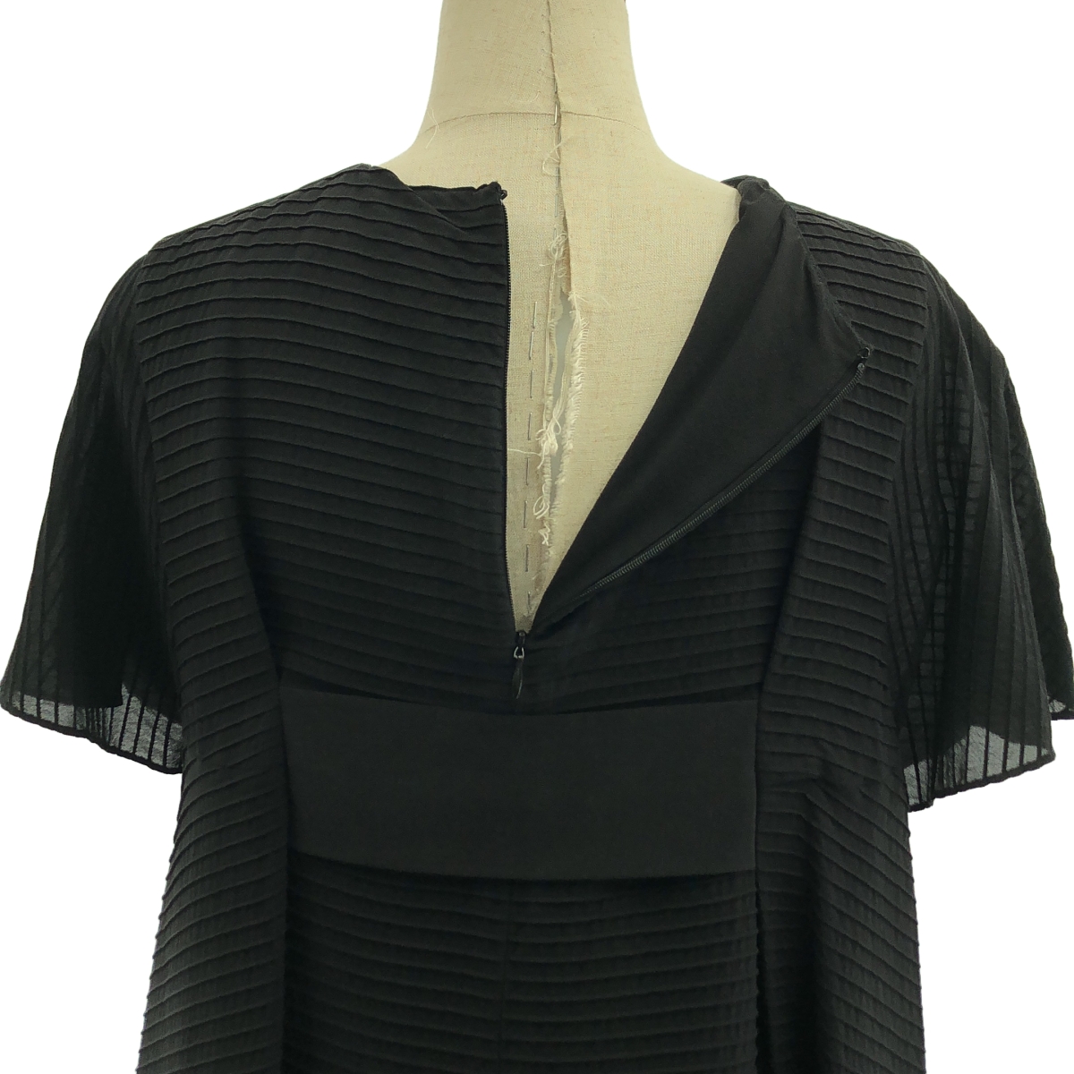 BALENCIAGA / バレンシアガ SILK / シルク ボーダー プルオーバー ワンピース