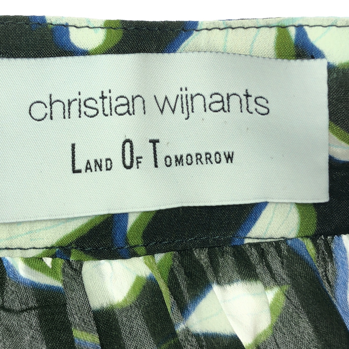 Christian Wijnants / クリスチャンワイナンツ シルクブレンドフラワーボタニカルブラウス