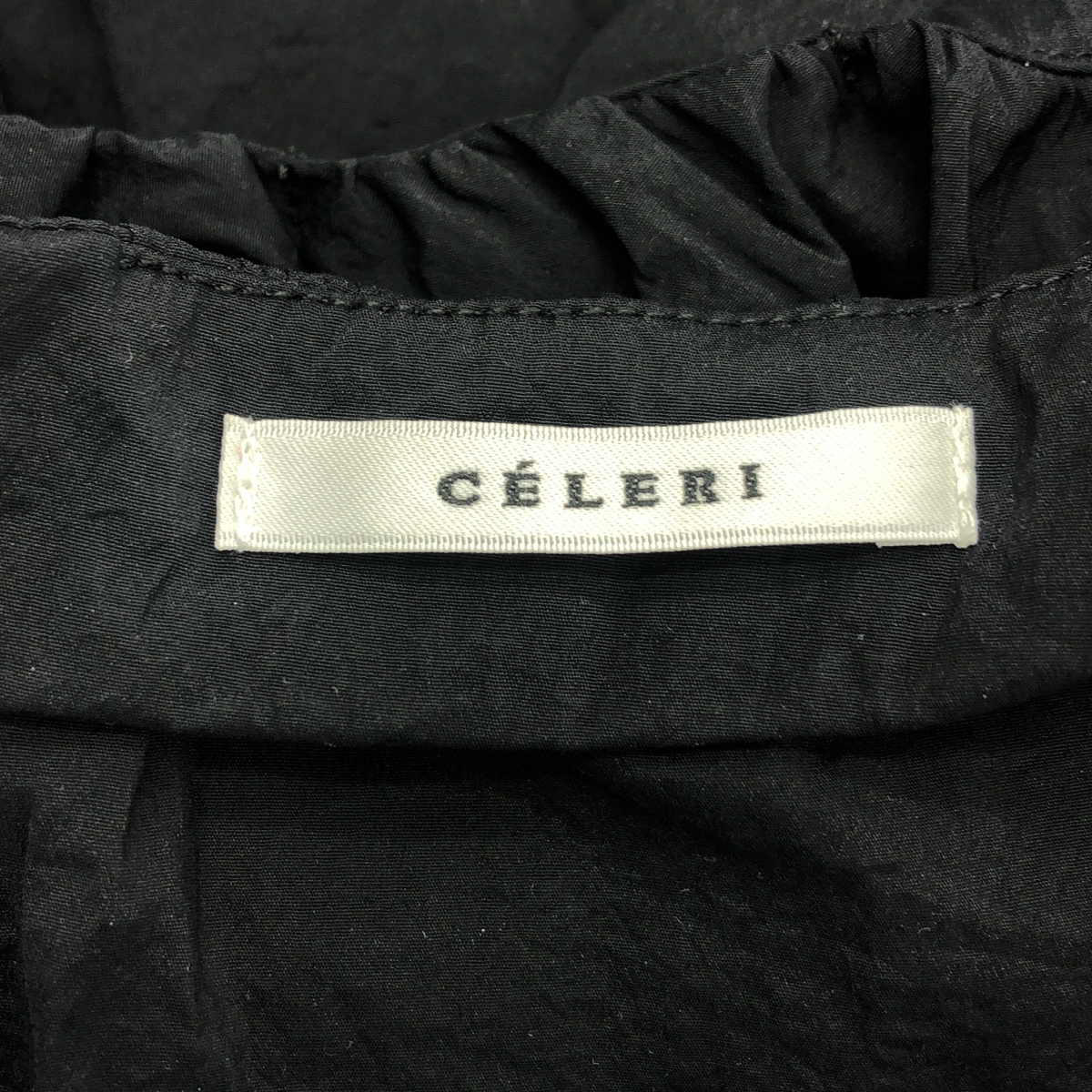 CELERI / セルリ Deuxieme Classe / GATHER / ドローストリング ギャザー ショートトップス