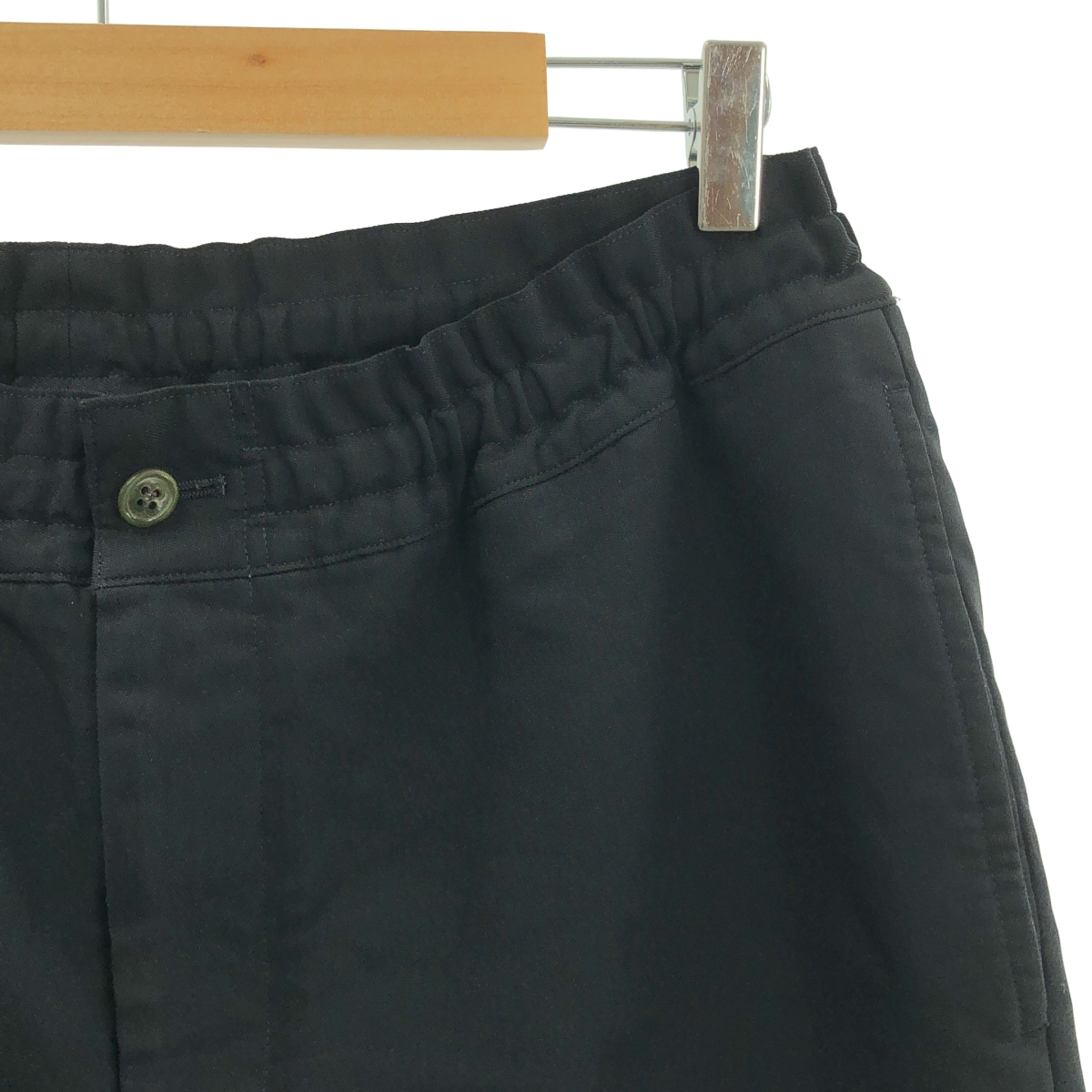 COMME des GARCONS HOMME DEUX / コムデギャルソンオムドゥ ポリ縮絨 テーパード イージーパンツ