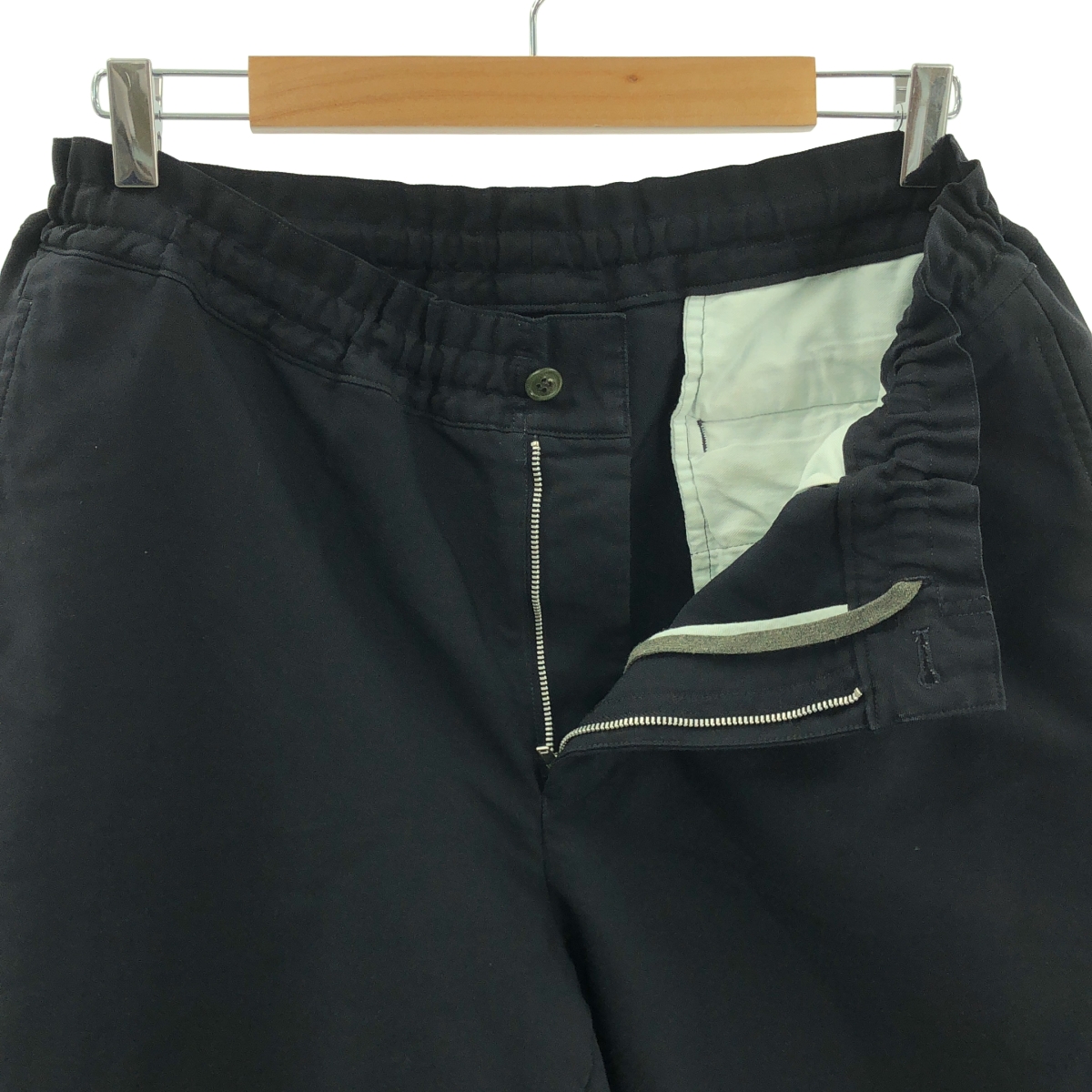 COMME des GARCONS HOMME DEUX / コムデギャルソンオムドゥ ポリ縮絨 テーパード イージーパンツ