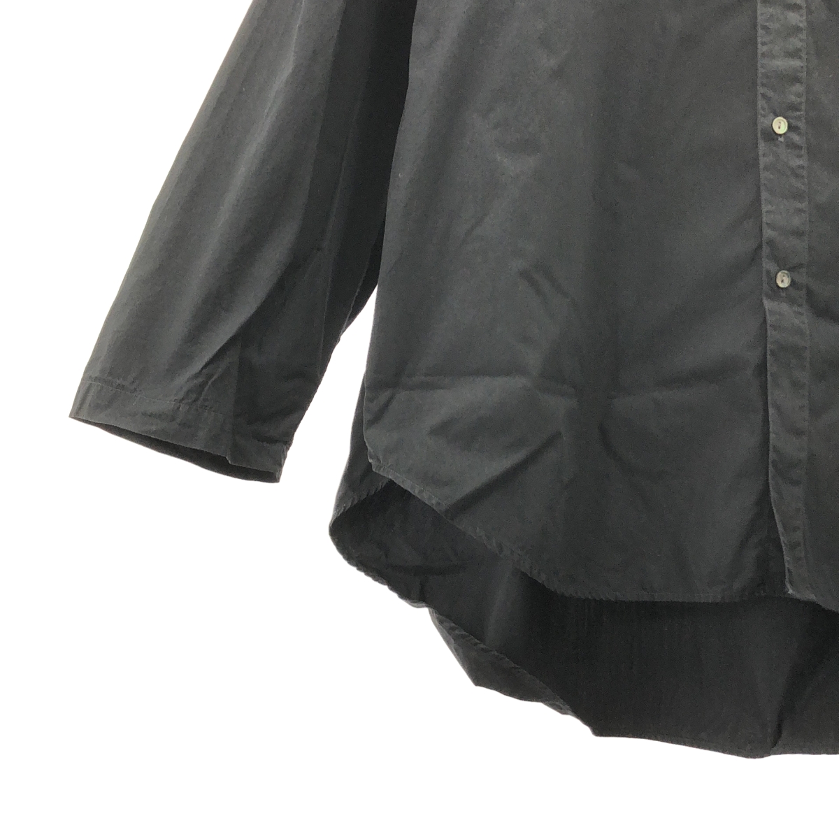 veritecoeur / ヴェリテクール コットン ブロード ユニセックス スタンドカラー シャツ