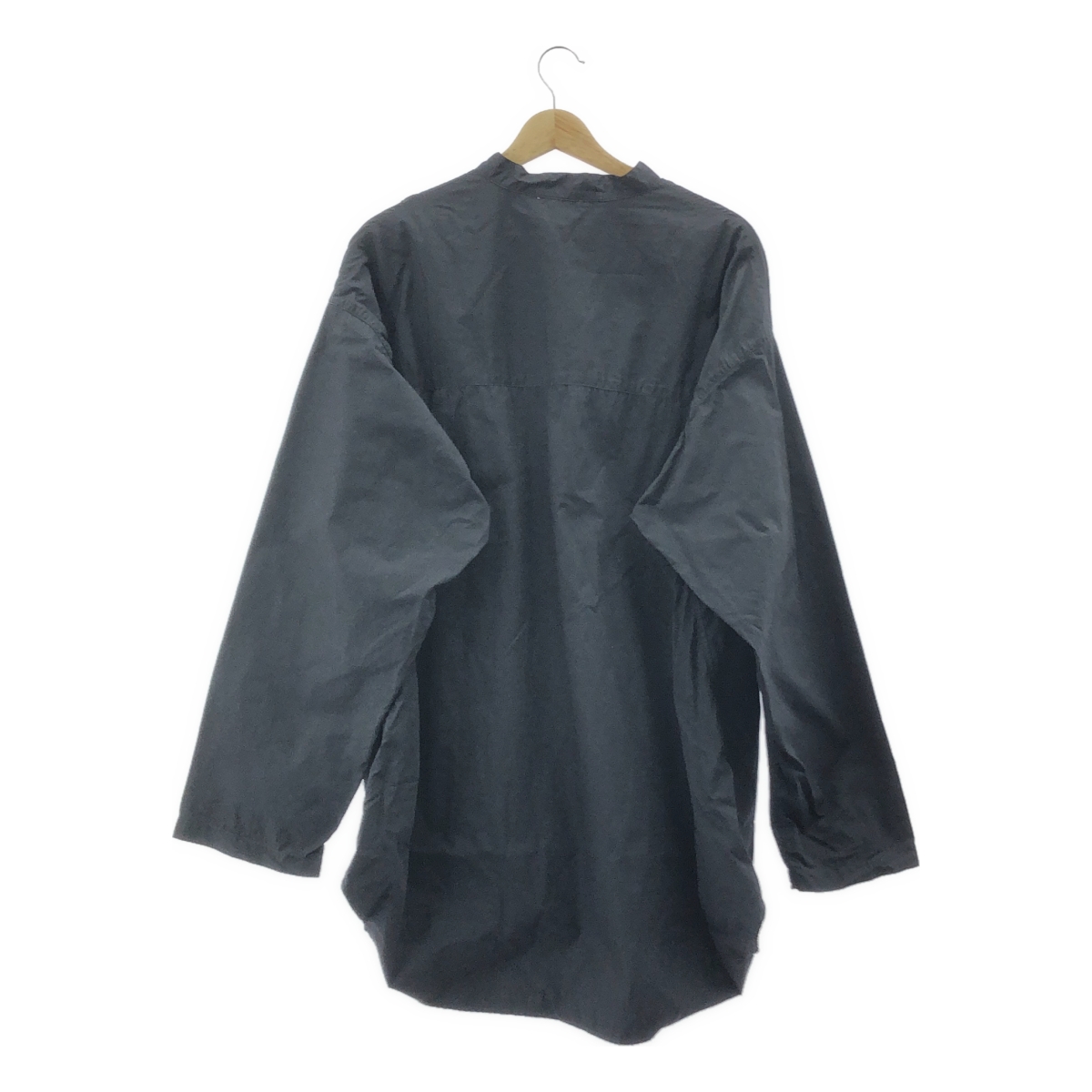 veritecoeur / ヴェリテクール コットン ブロード ユニセックス スタンドカラー シャツ