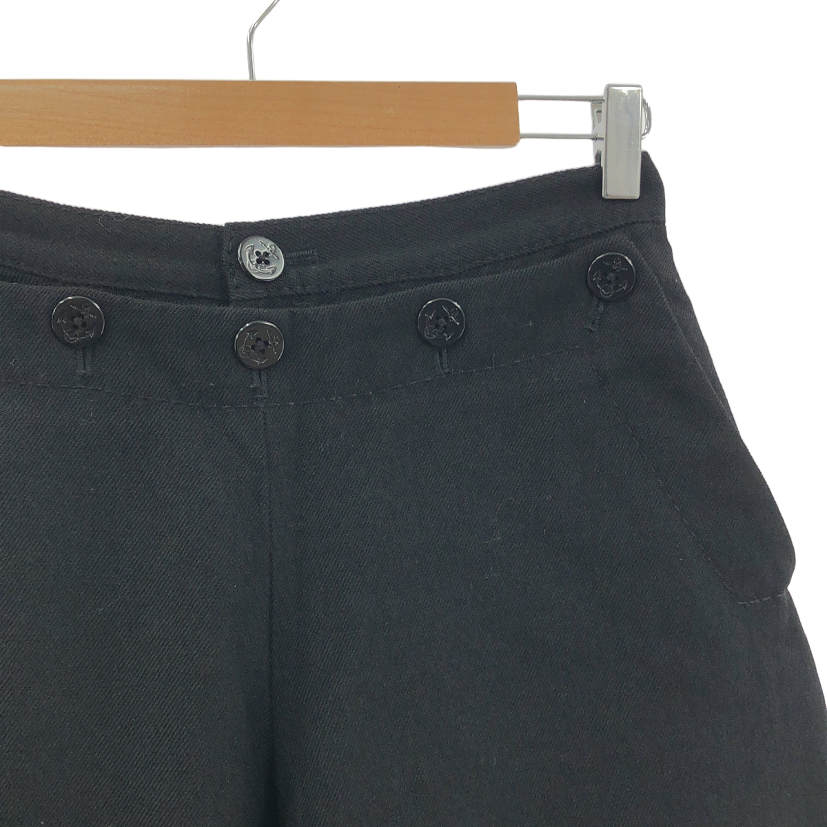 homspun / ホームスパン ウール ワイド セーラーパンツ