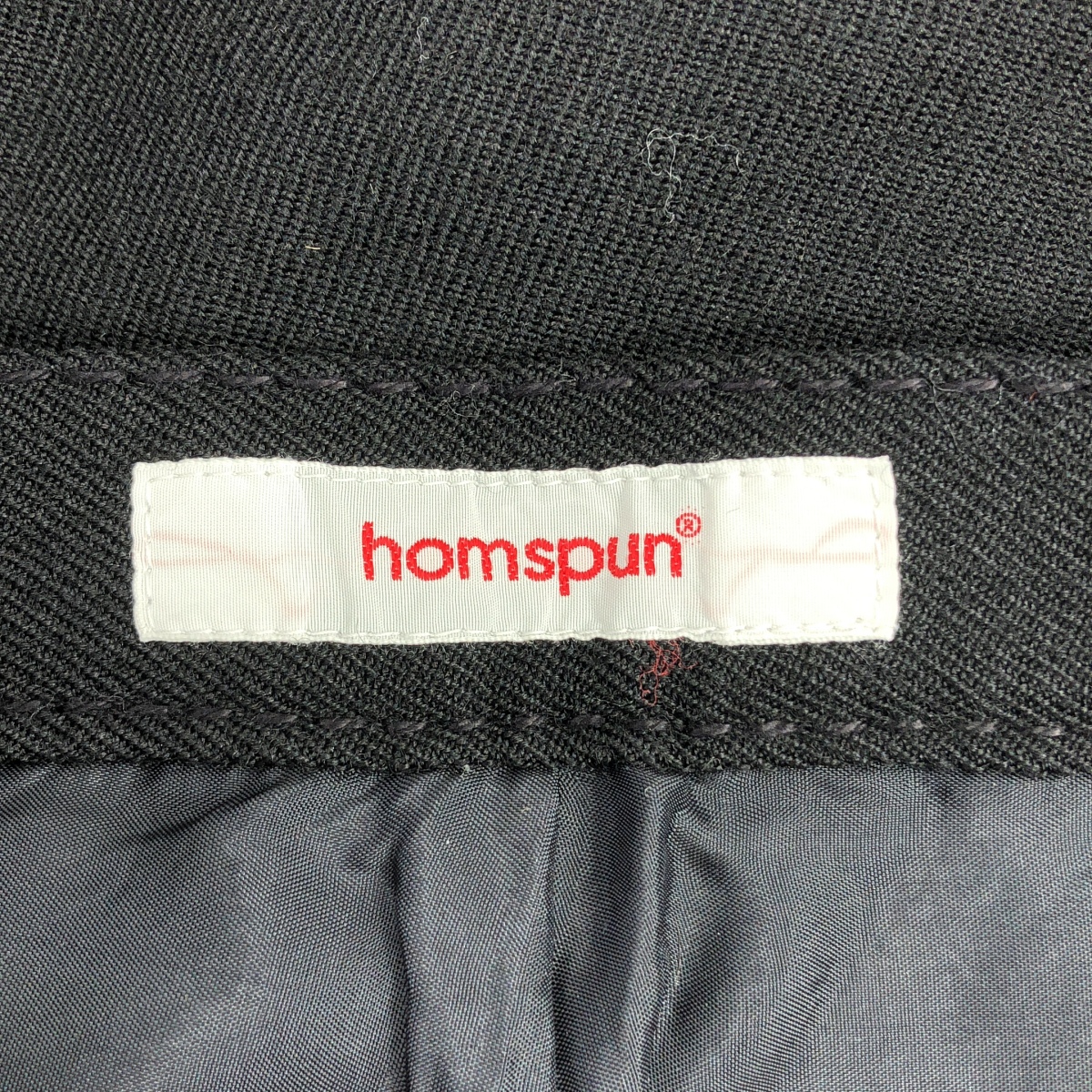 homspun / ホームスパン ウール ワイド セーラーパンツ