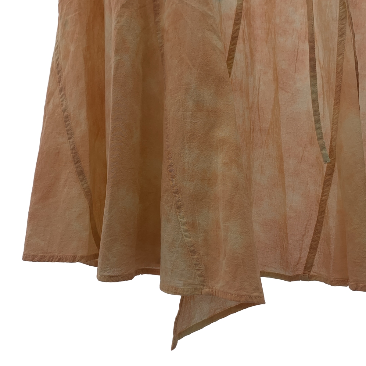 KANAKO SAKAI / カナコサカイ Tie dye Sheer Wrap Skirt タイダイ ラップ スカート