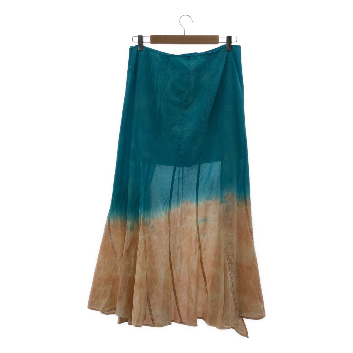 KANAKO SAKAI / カナコサカイ Tie dye Sheer Wrap Skirt タイダイ ラップ スカート