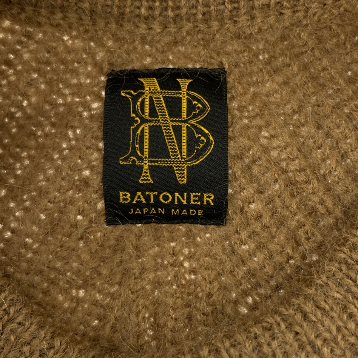 BATONER / バトナー モヘア クルーネック ニット