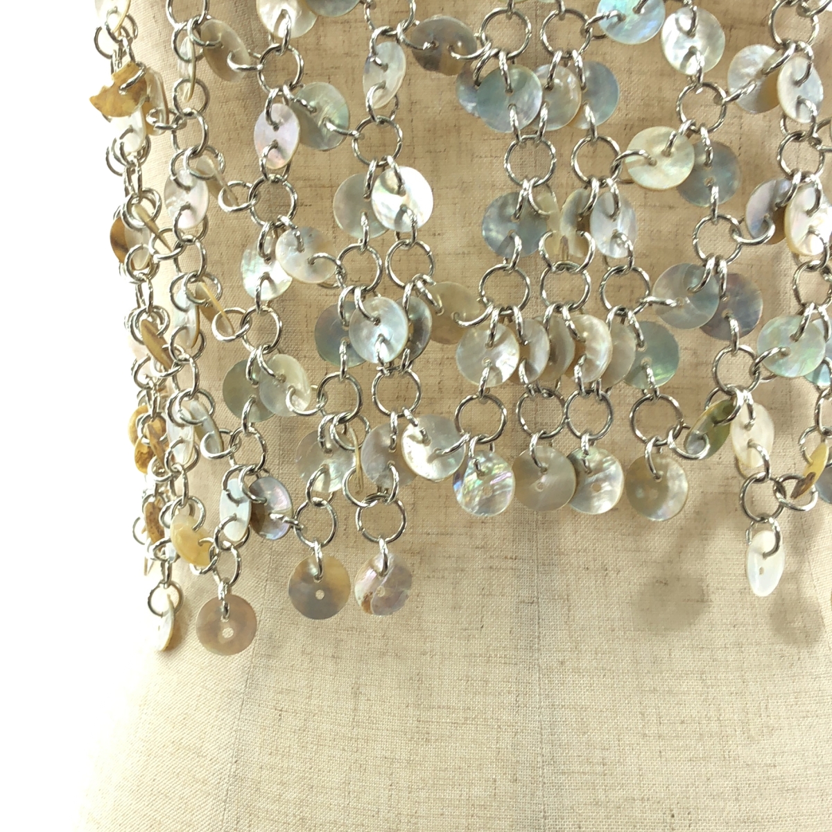 Chika Kisada / チカキサダ shell button bustier シェルボタン ビスチェ