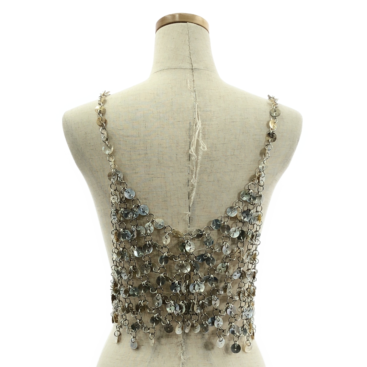 Chika Kisada / チカキサダ shell button bustier シェルボタン ビスチェ