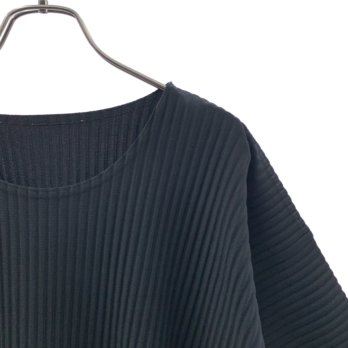 HOMME PLISSE ISSEY MIYAKE / オムプリッセイッセイミヤケ プリーツ クルーネック カットソー