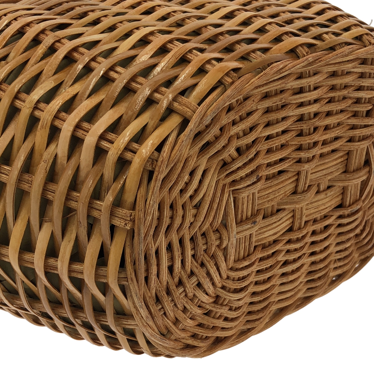 VIOLAd'ORO / ヴィオラドーロ スリップラタン 牛革 かごバッグ