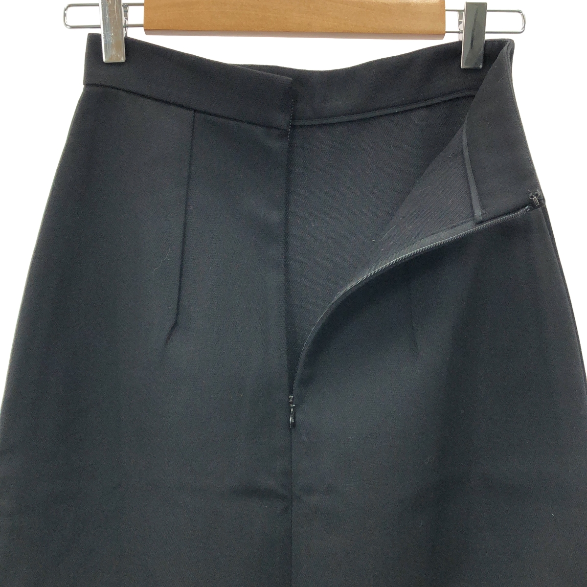 YVES SAINT LAURENT / イヴサンローラン ウール ナイロン タイトスカート