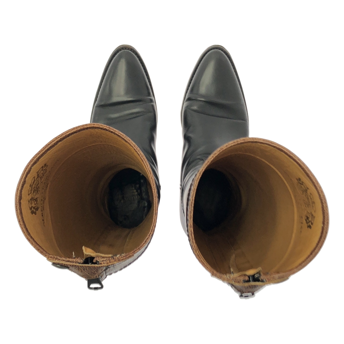 その他 レザー 乗馬 ロングブーツ