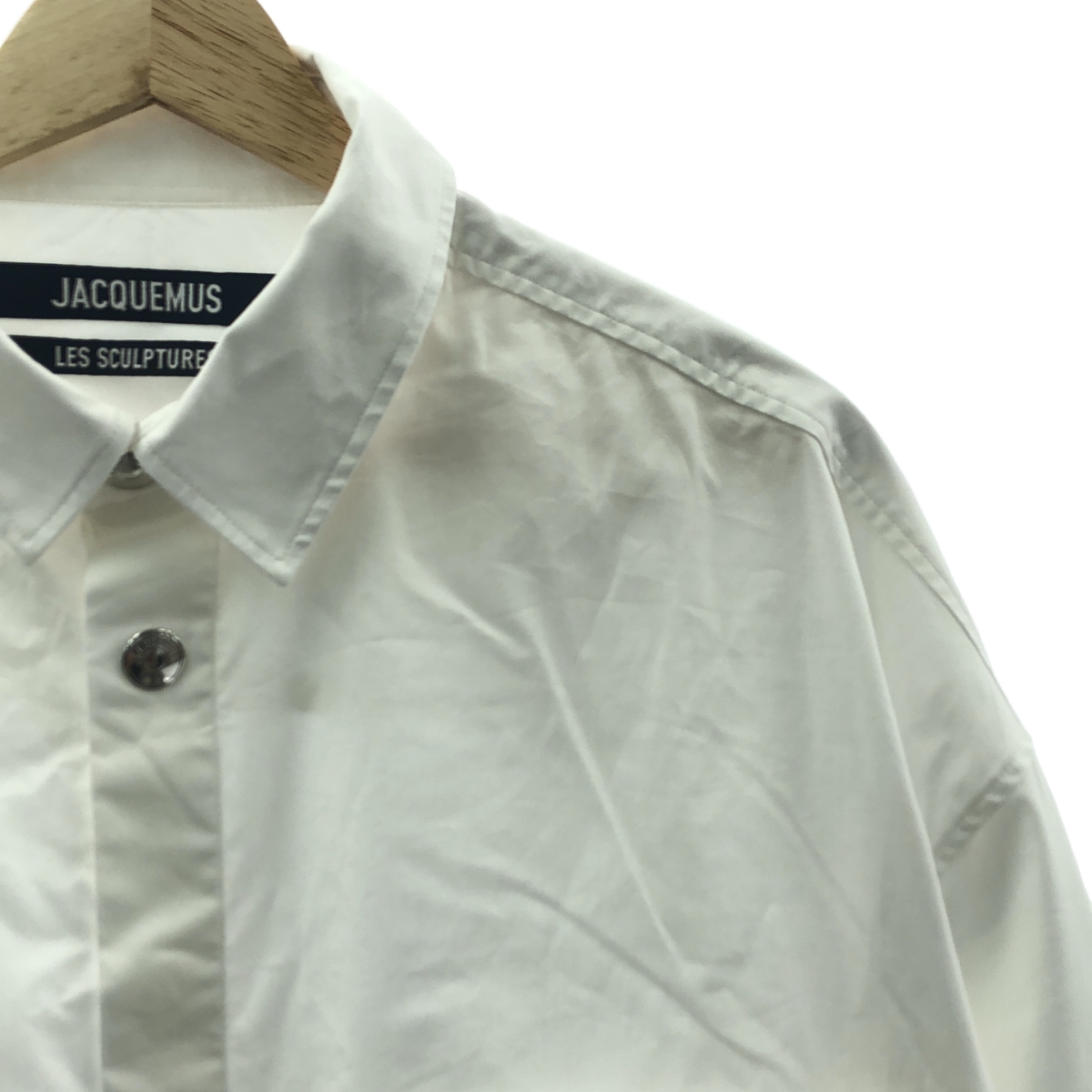 JACQUEMUS / ジャックムス LES SCULPTURES メタルボタン フライフロントシャツ