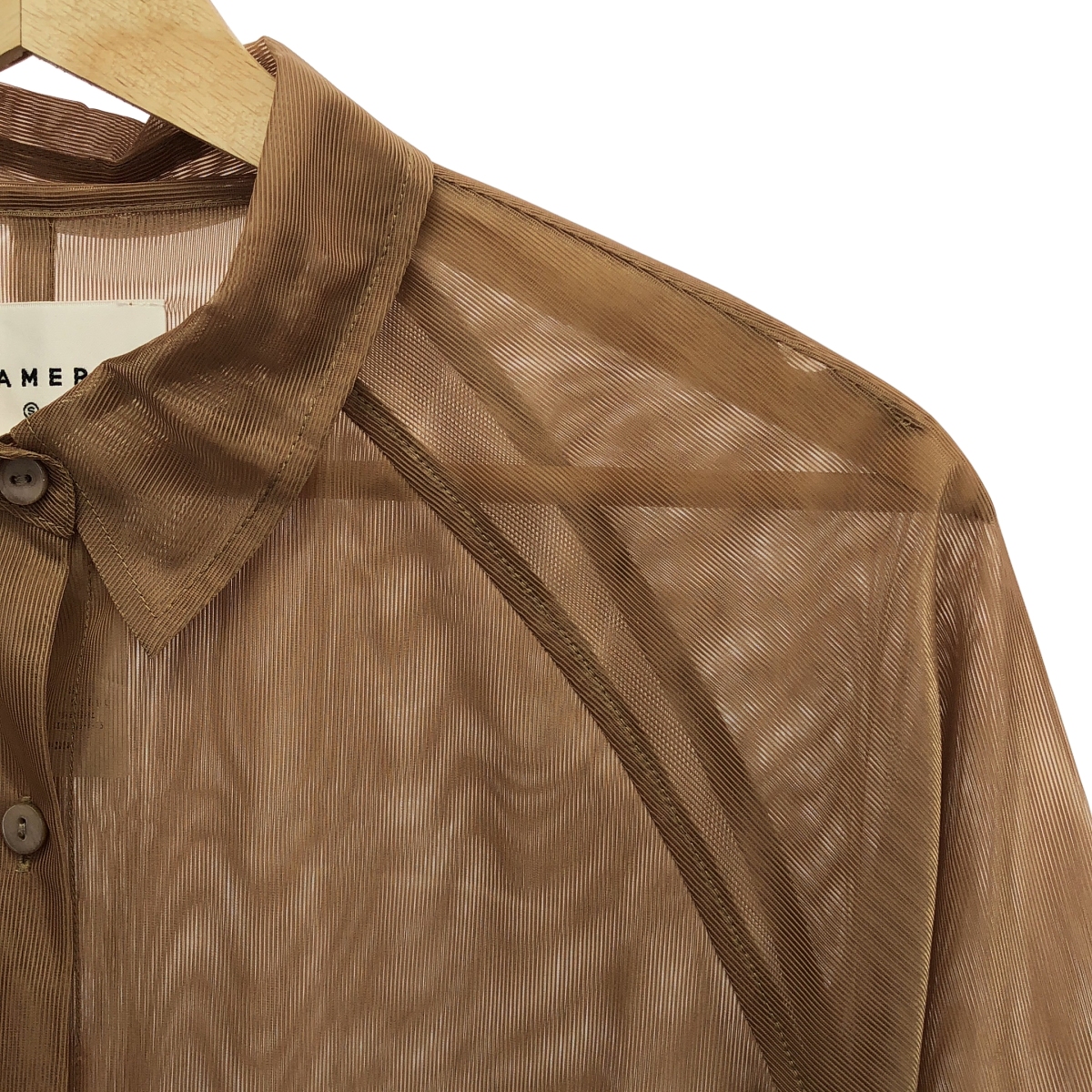 AMERI / アメリ RUSSELL LACE SHIRT COAT シャツコート