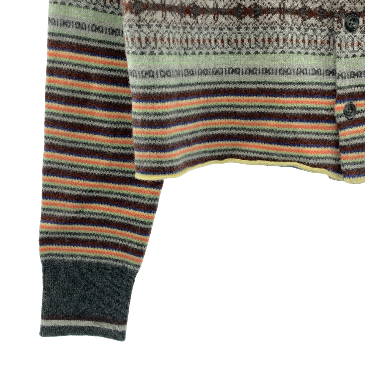 UNITED ARROWS / ユナイテッドアローズ ATTISESSION / フェアアイル クルーネック カーディガン