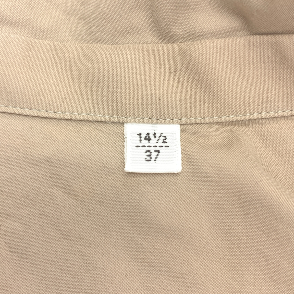 HERMES / エルメス コットン タイカラー セリエボタン オーバーシルエット シャツ