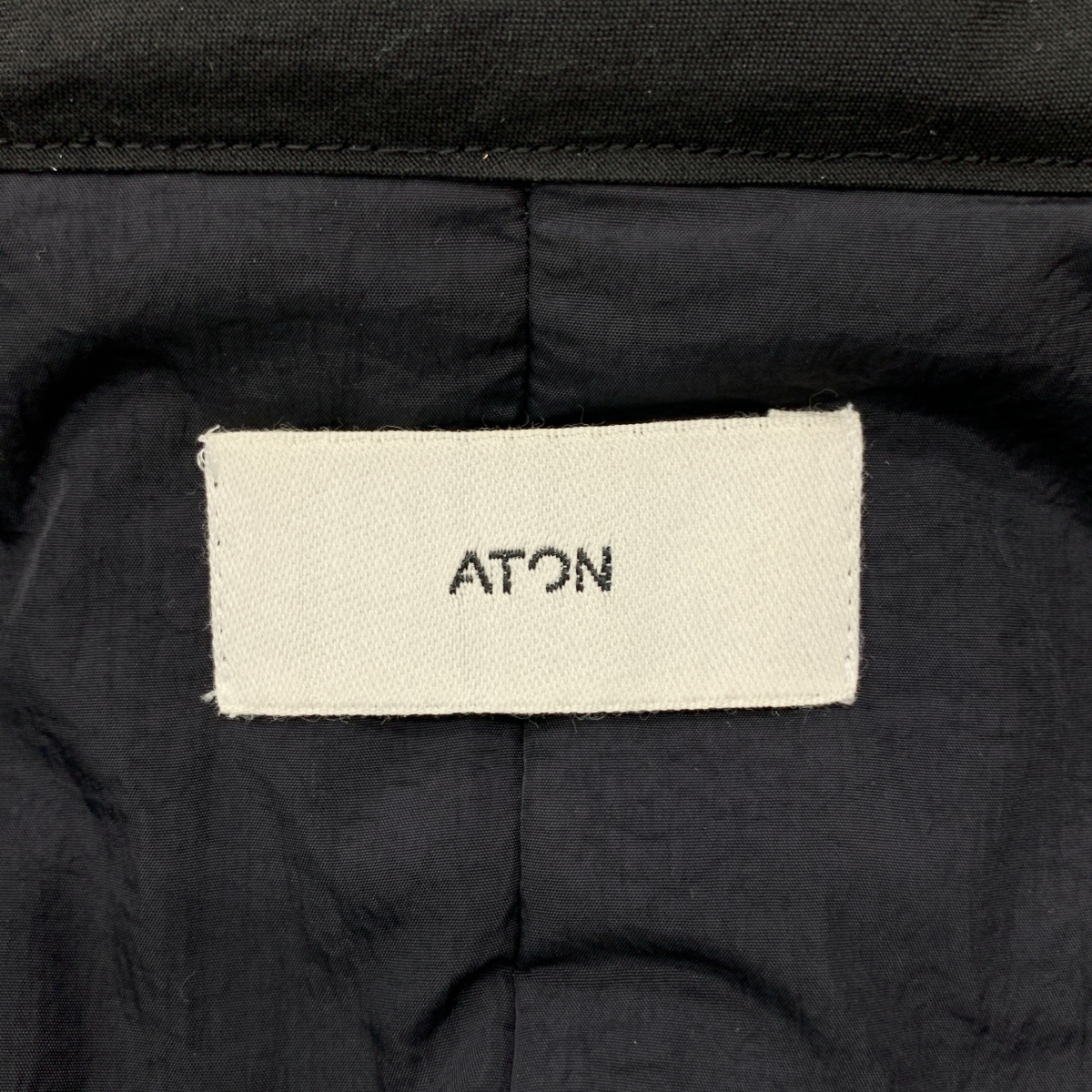 ATON / エイトン TECHNO COTTON PADDED SHORT MODS コットン ショート モッズコート