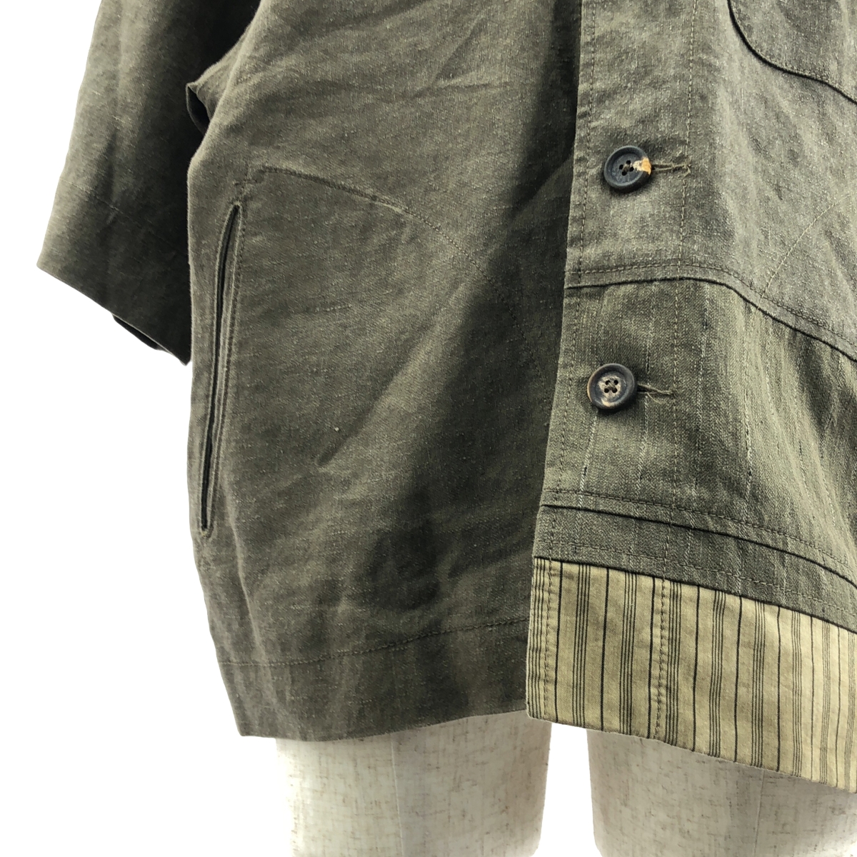 ziggy chen / ジギーチェン オーバーシルエット シャツ ジャケット