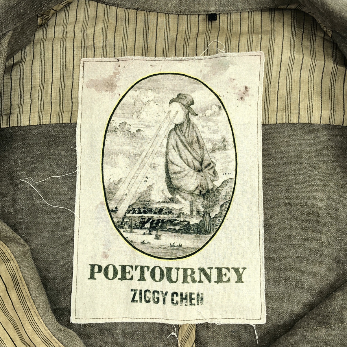 ziggy chen / ジギーチェン オーバーシルエット シャツ ジャケット