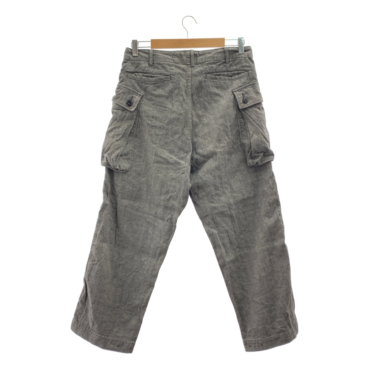 Phlannel / フランネル ヘリンボーン カーゴパンツ