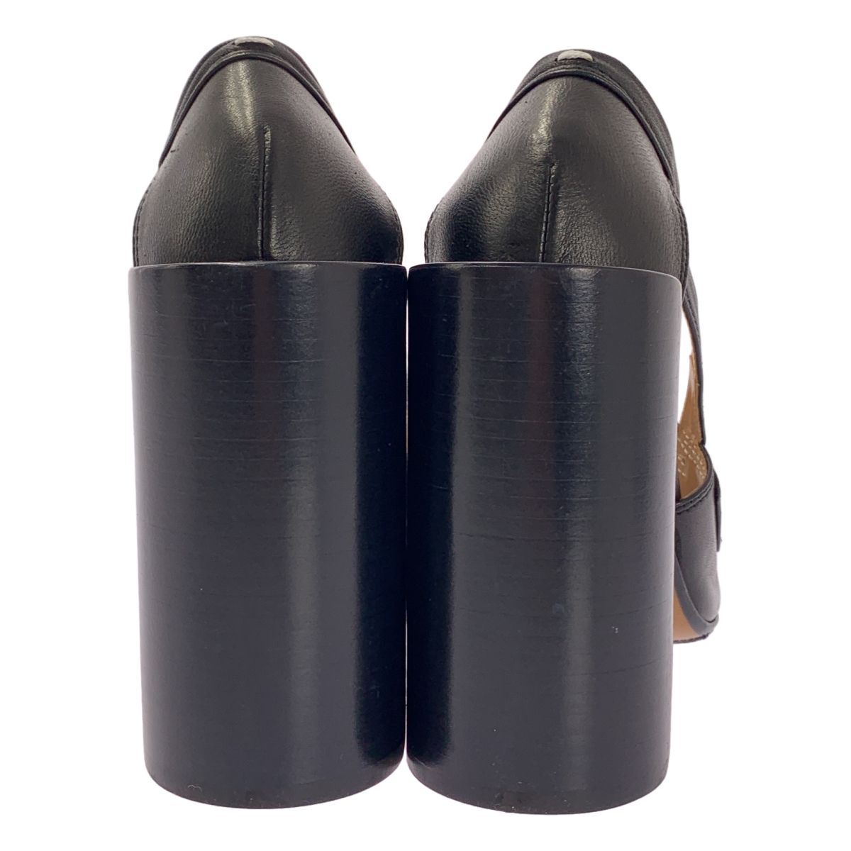 Maison Margiela / メゾンマルジェラ ウッドヒール オープントゥ ヒール パンプス