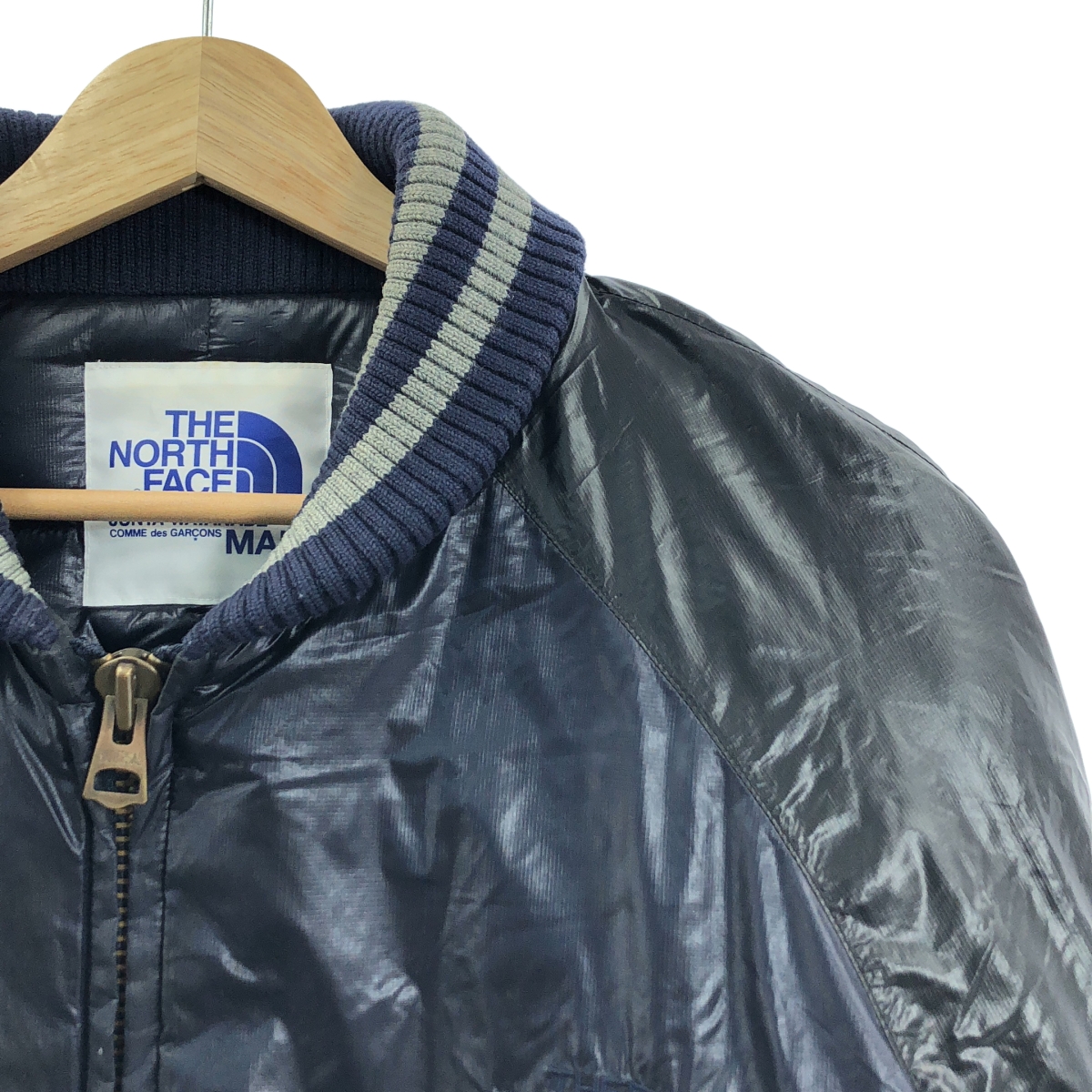 eye JUNYA WATANABE COMME des GARCONS MAN / アイジュンヤワタナベ マン ×THE NORTH FACE ノースフェイス / ナイロン リップストップ ダウン ブルゾン