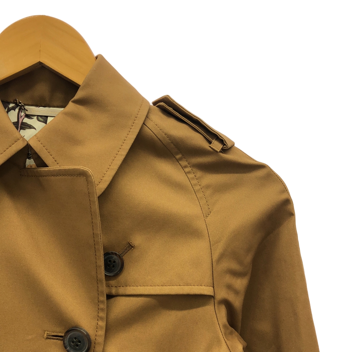 beautiful people / ビューティフルピープル ショート トレンチ コート