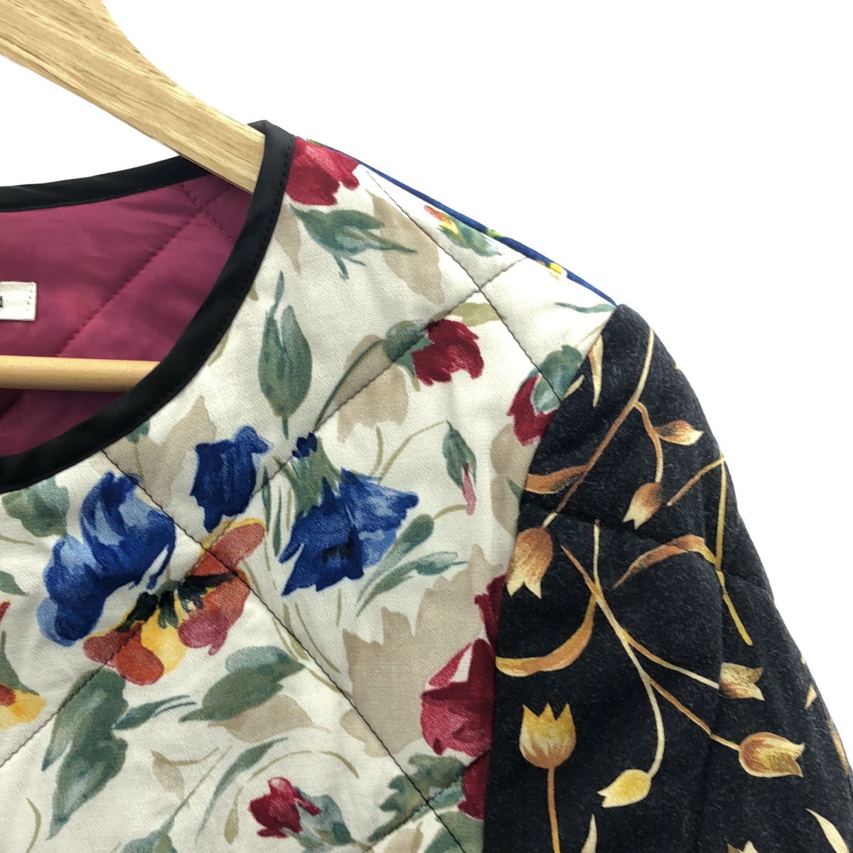 YEAH RIGHT!! / イエーライト パッチワーク キルティング コート