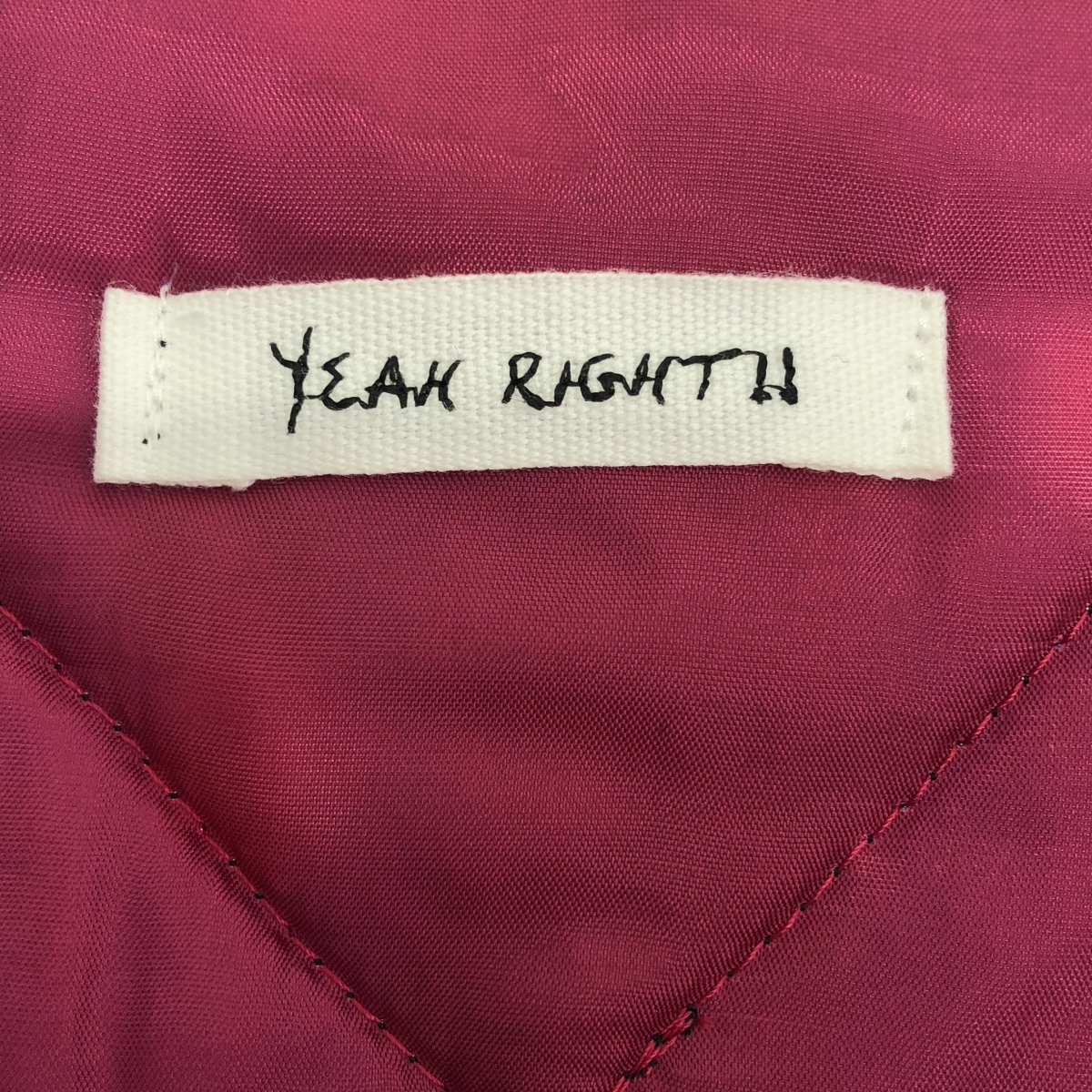 YEAH RIGHT!! / イエーライト パッチワーク キルティング コート
