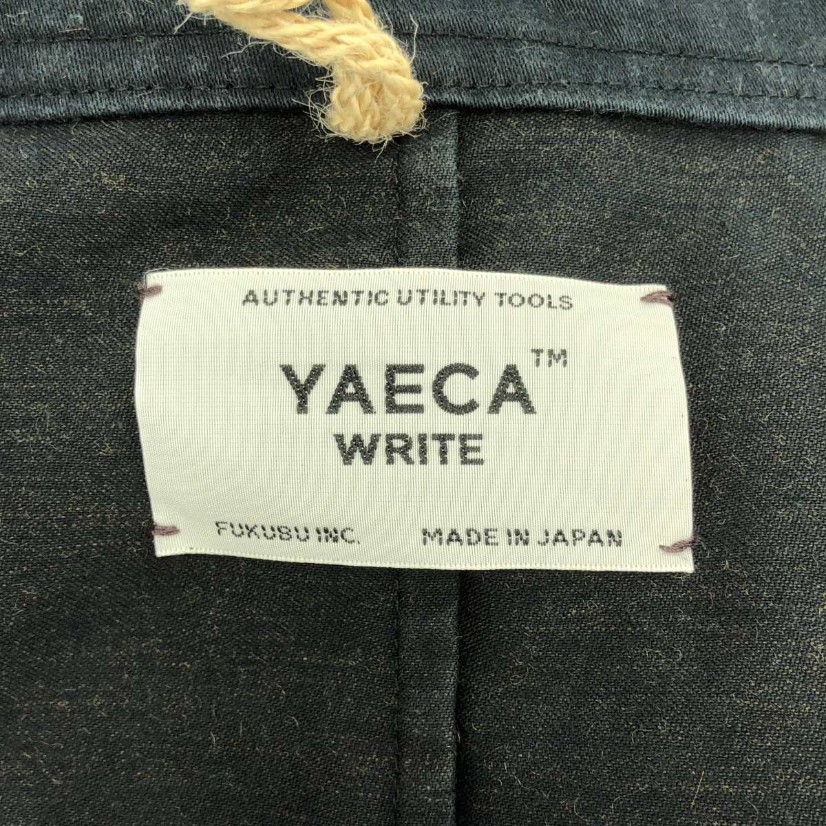 YAECA WRITE / ヤエカライト All in one / オールインワン ジャンプスーツ