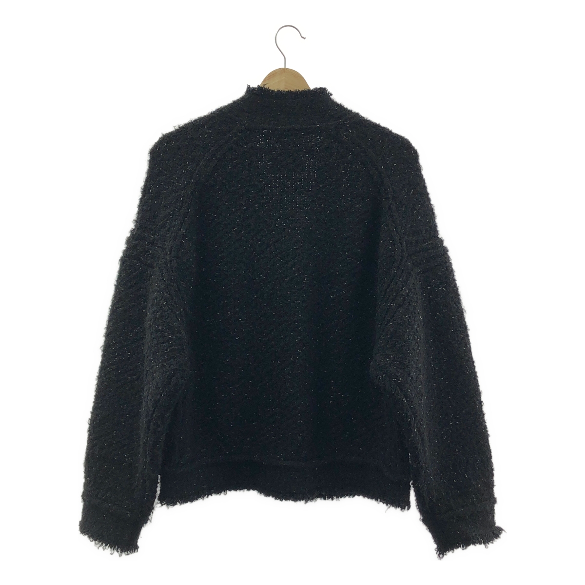 Curensology / カレンソロジー ツイーディ ヤーン カーディガン