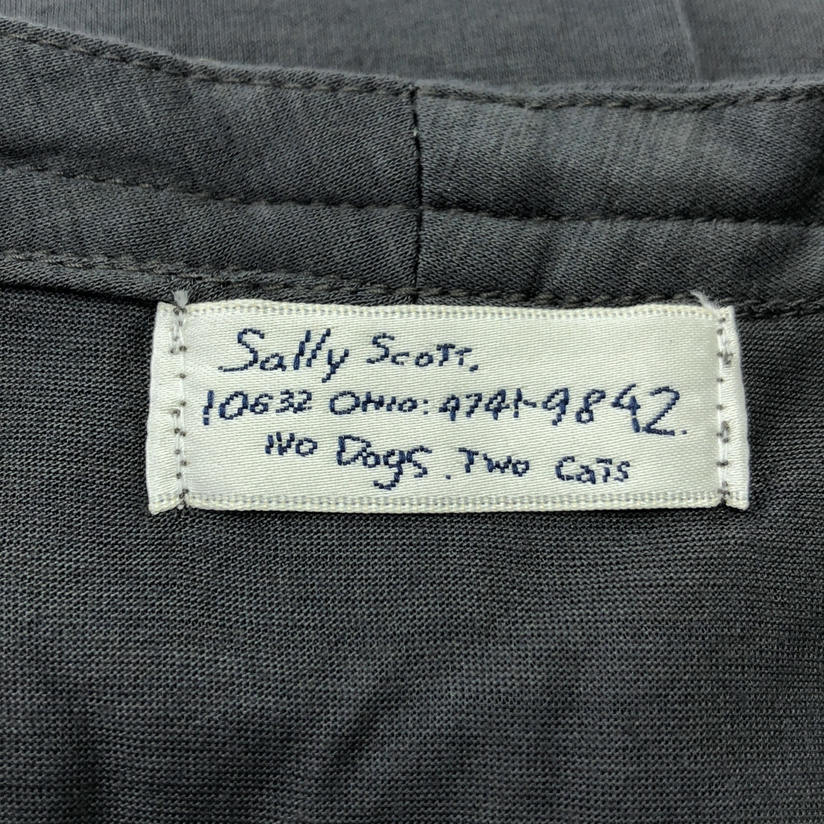 Sally Scott / サリースコット リヨセル レース装飾 ロングカーディガン