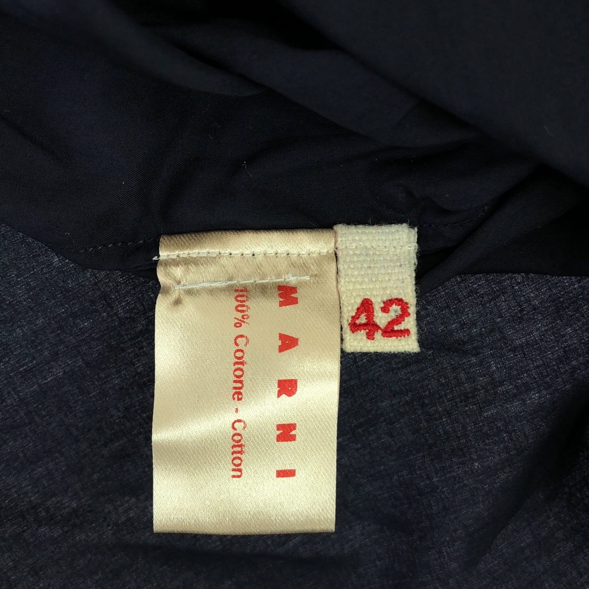 MARNI / マルニ コットン ギャザー シャツ ブラウス