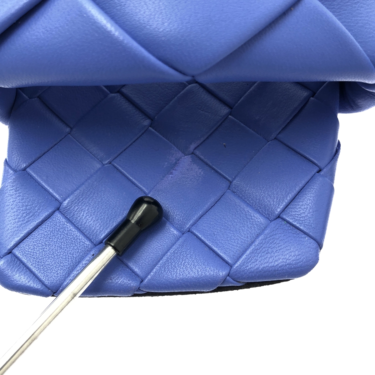 BOTTEGA VENETA / ボッテガヴェネタ イントレチャート スクエアトゥ フラットサンダル