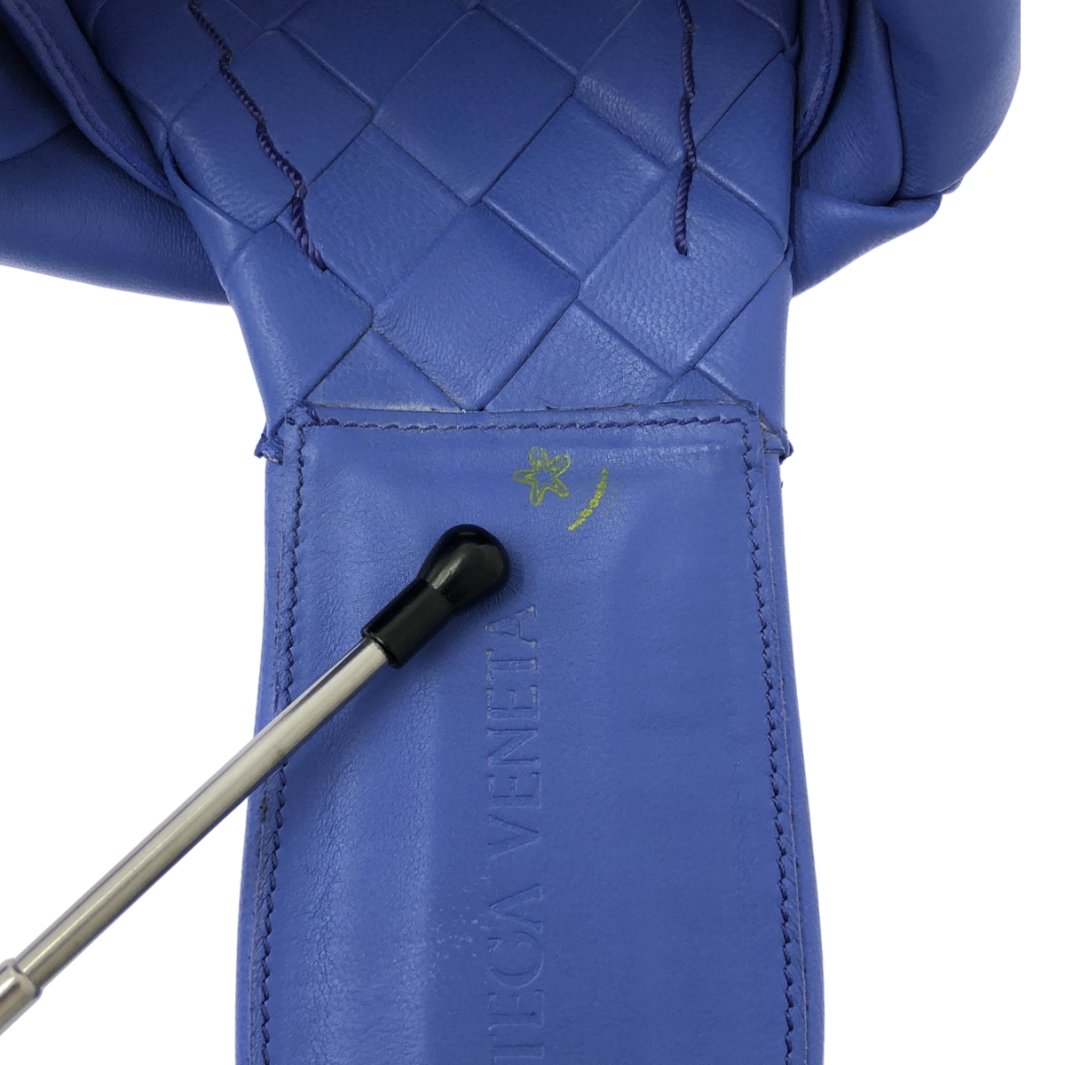 BOTTEGA VENETA / ボッテガヴェネタ イントレチャート スクエアトゥ フラットサンダル