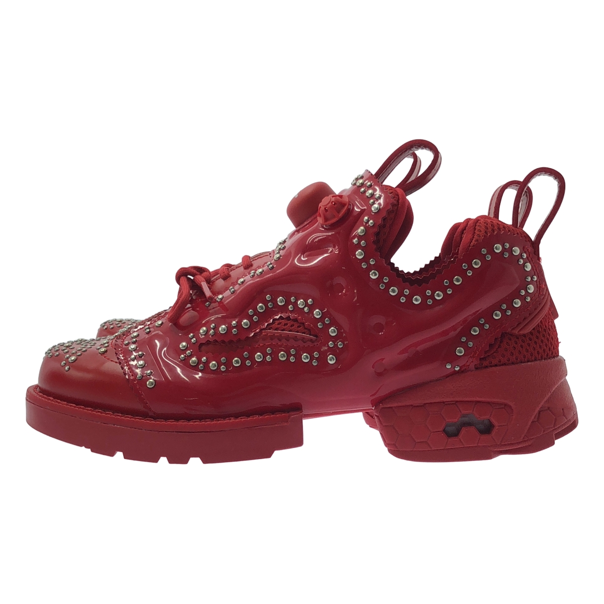 noir kei ninomiya / ノワールケイニノミヤ × reebok / IPF DRESS PUMP FURY RED STUDS ポンプ フーリー スタッズ スニーカー