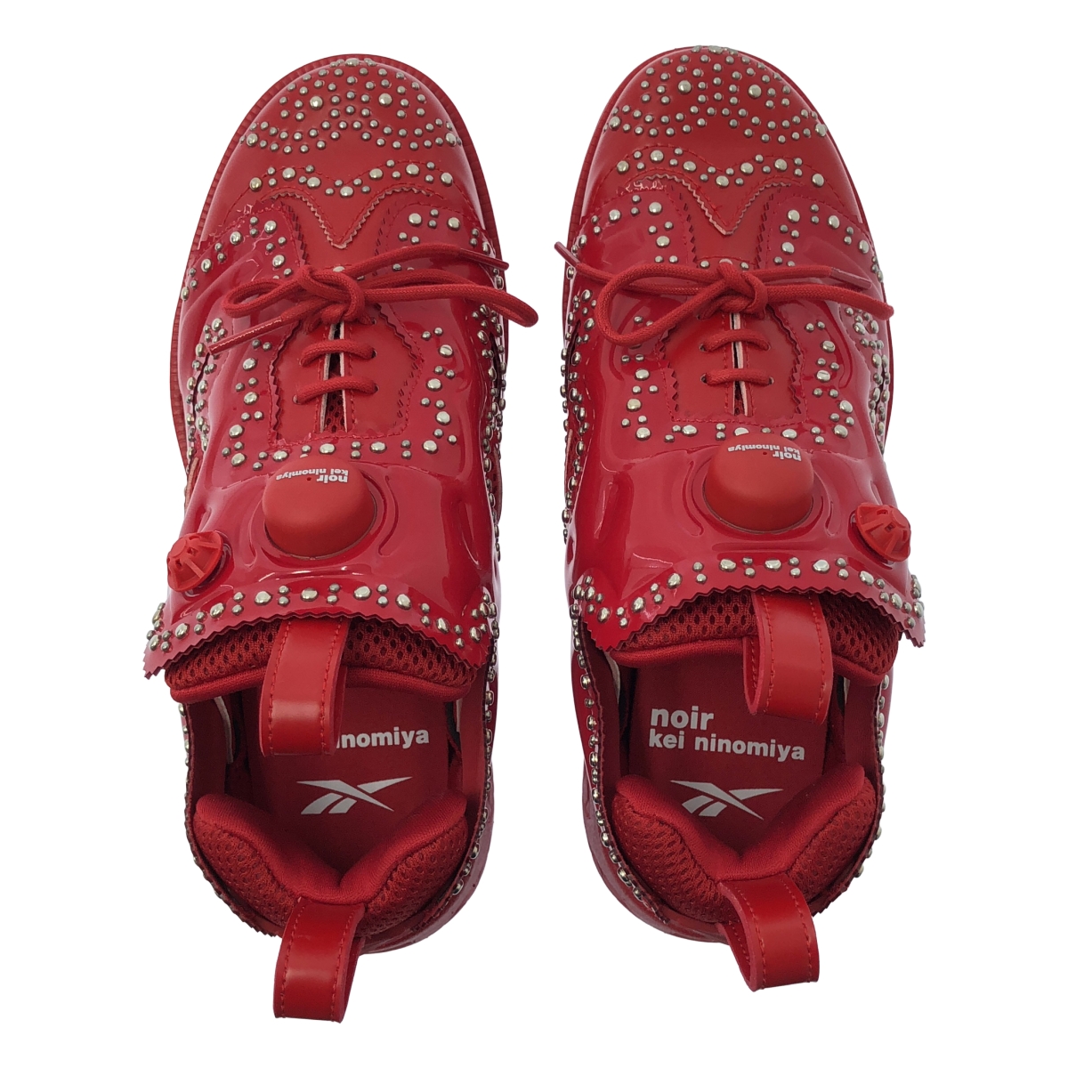 noir kei ninomiya / ノワールケイニノミヤ × reebok / IPF DRESS PUMP FURY RED STUDS ポンプ フーリー スタッズ スニーカー