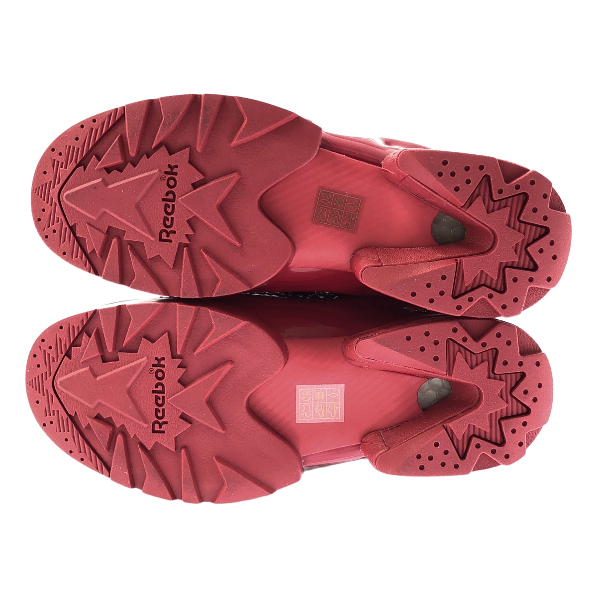 noir kei ninomiya / ノワールケイニノミヤ × reebok / IPF DRESS PUMP FURY RED STUDS ポンプ フーリー スタッズ スニーカー