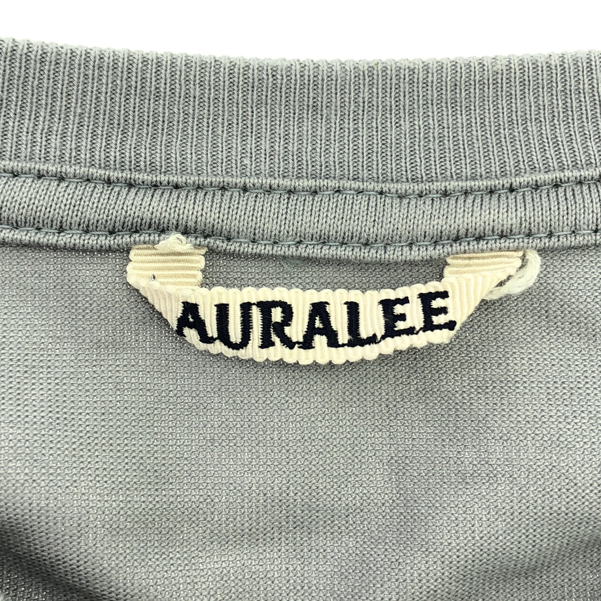 AURALEE / オーラリー LUSTER PLAITING L/S TEE ラスター プレーティング 長袖 Tシャツ
