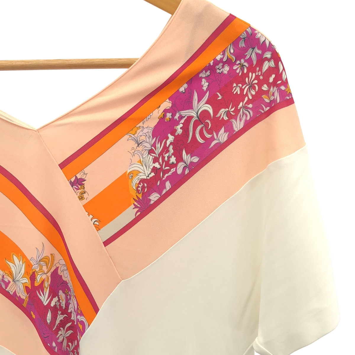 EMILIO PUCCI / エミリオプッチ レーヨン シルク 総柄 ブラウス トップス