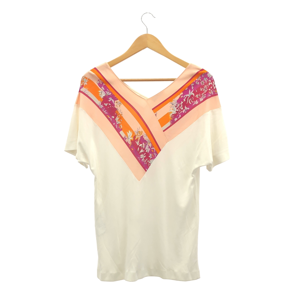 EMILIO PUCCI / エミリオプッチ レーヨン シルク 総柄 ブラウス トップス