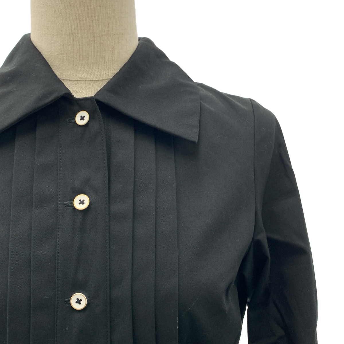 foufou / フーフー THE DRESS front tuck button one piece フロントタックボタンワンピース