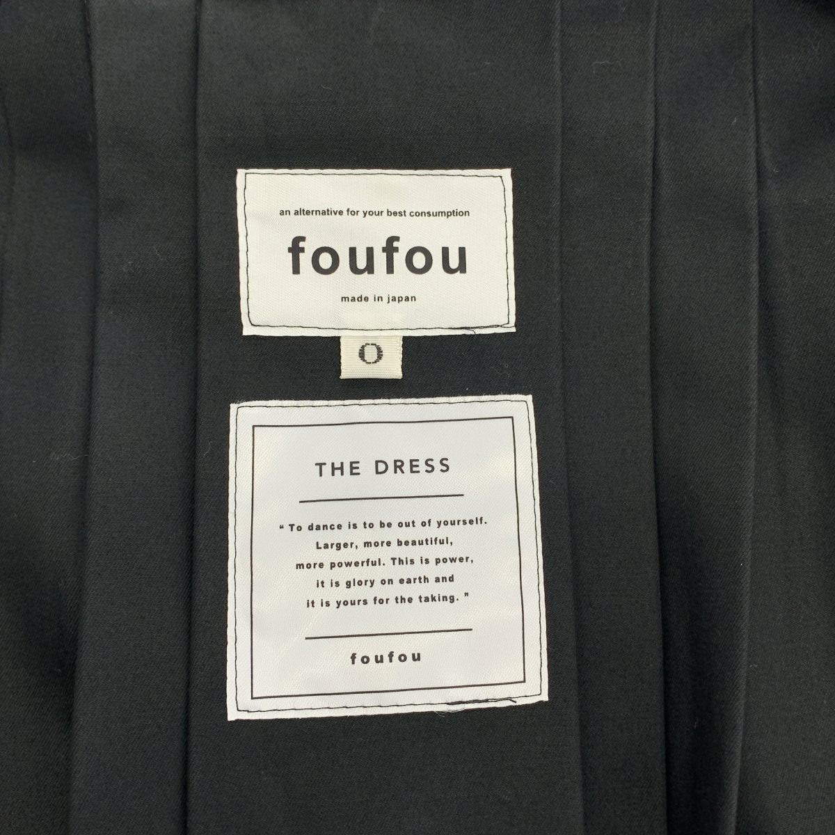 foufou / フーフー THE DRESS front tuck button one piece フロントタックボタンワンピース