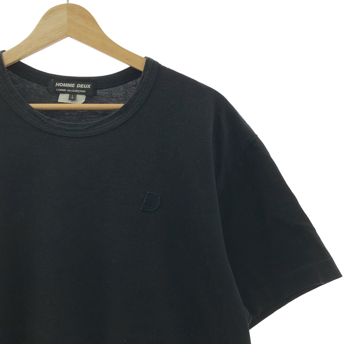 COMME des GARCONS HOMME DEUX / コムデギャルソンオムドゥ ワンポイントワッペン Tシャツ カットソー
