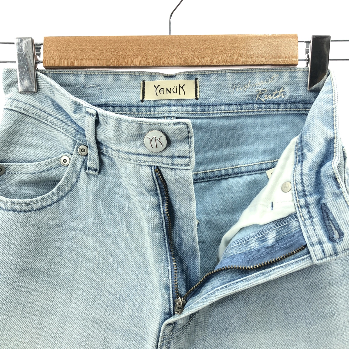 YANUK / ヤヌーク High Waist RUTH / Slim Tapered  / ハイウエスト スリムテーパード デニムパンツ