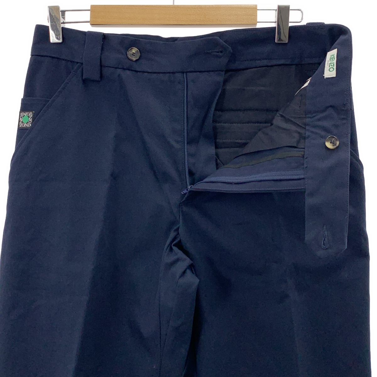 KENZO / ケンゾー Cotton Canvas Straight Trouser パンツ