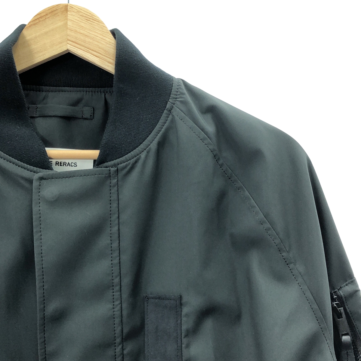 THE RERACS / ザリラクス LAYERED HEM MA-1 BOMBER JACKET レイヤード ヘム ボンバージャケット